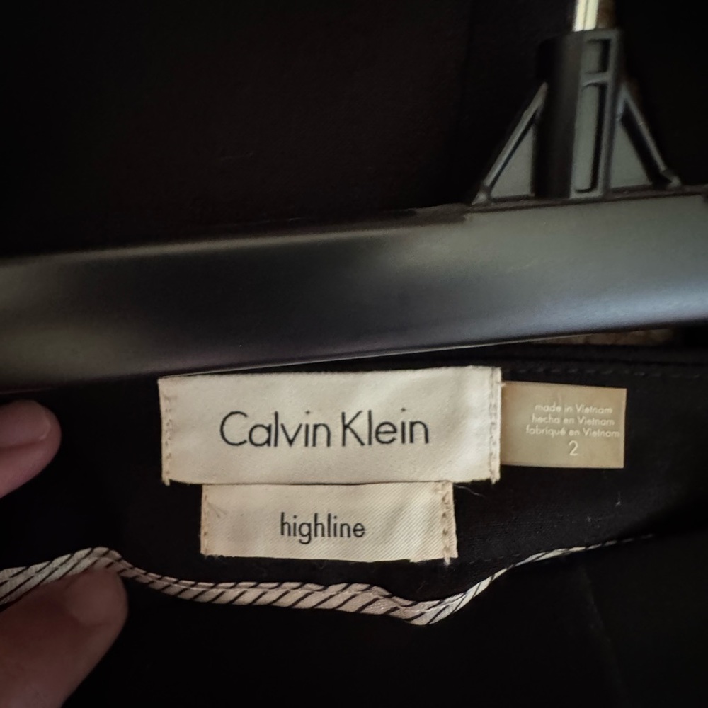 Calvin Klein Black Pantsuit